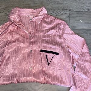 Victoria Secret Satin Pajama Set